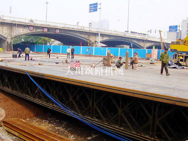 中铁五局长沙地铁二号线湘江中路27m钢桥案例