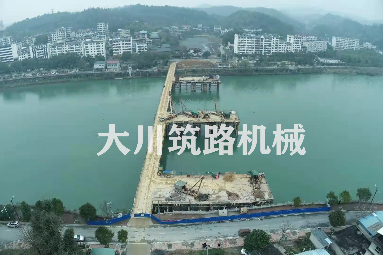 郴州永兴便江大桥钢栈桥及施工平台项目