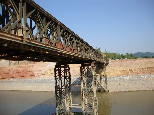 长沙市河西先导区钢桥及现浇支架平台